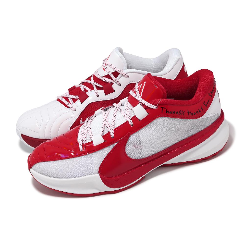 Nike 耐吉 籃球鞋 Zoom Freak 5 ASW EP 字母哥 紅 白 全明星賽 All-Star 男鞋 FJ4248-600