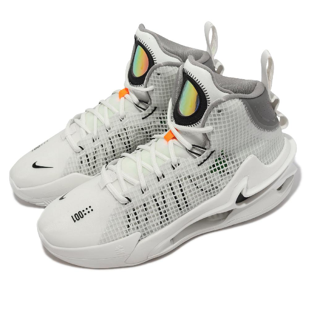 Nike 籃球鞋 Air Zoom G.T. Jump EP 男鞋 白 灰 氣墊 高筒 緩震 支撐 DC9039-101