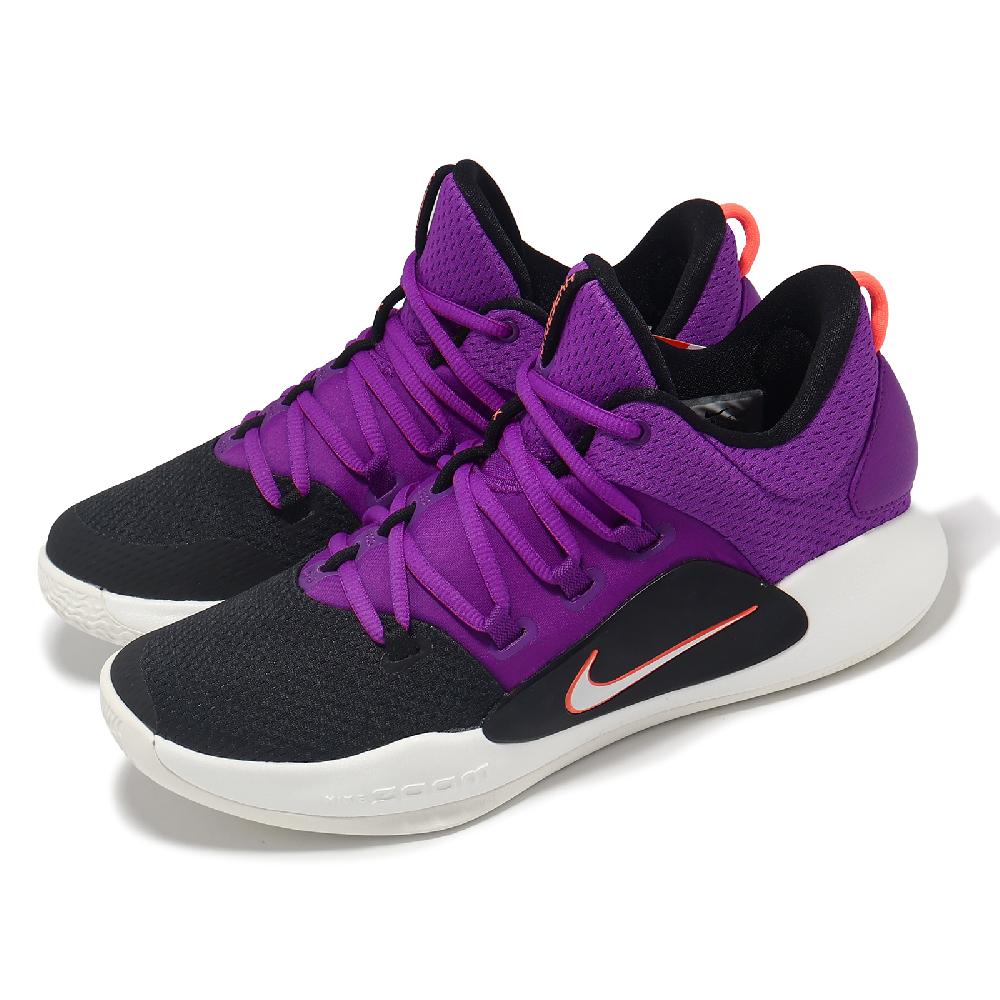 Nike 耐吉 籃球鞋 Hyperdunk X Low EP 男鞋 紫 黑 氣墊 低筒 透氣 Zoom 運動鞋 AR0465-500