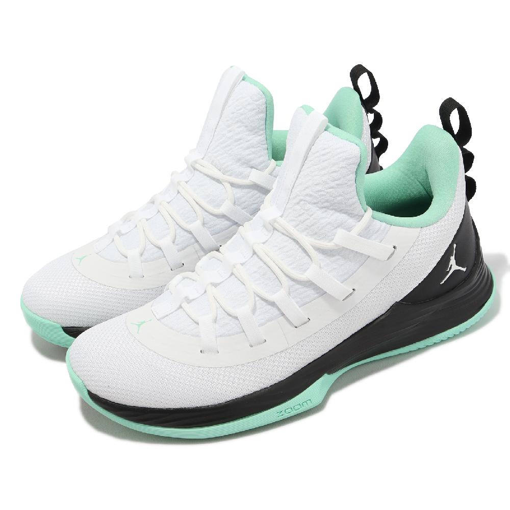 Nike 耐吉 籃球鞋 Jordan Ultra Fly 2 Low 男鞋 白 黑 氣墊 緩震 運動鞋 AH8110-114