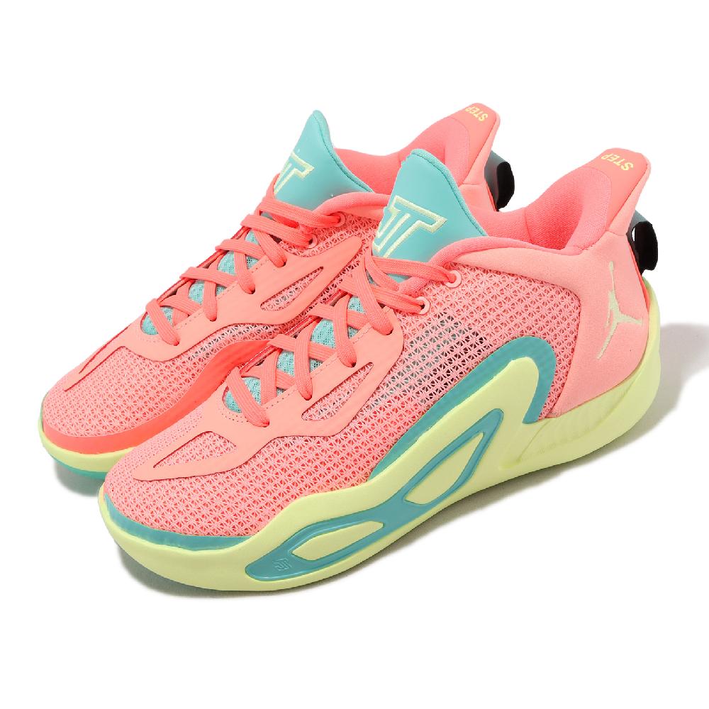 Nike 耐吉 籃球鞋 Jordan Tatum 1 GS 女鞋 大童鞋 粉紅 檸檬汽水 DX5359-600