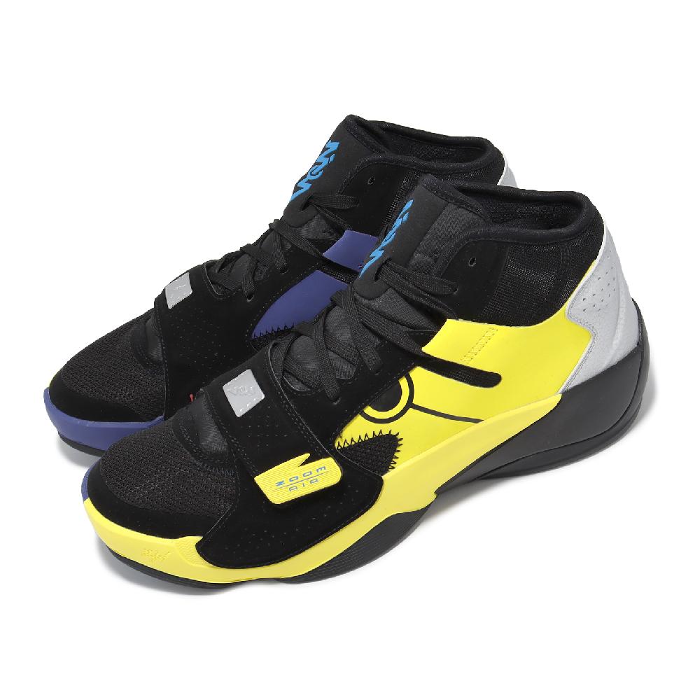 Nike 耐吉 籃球鞋 Naruto x Jordan Zion 2 SP 男鞋 藍 黑 火影忍者 聯名 胖虎 錫安 FB2219-087
