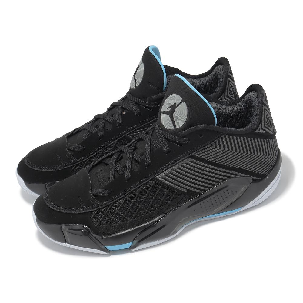 Nike 耐吉 籃球鞋 Air Jordan XXXVIII Low PF 男鞋 黑藍 Gamma Blue 38代 FD2325-004