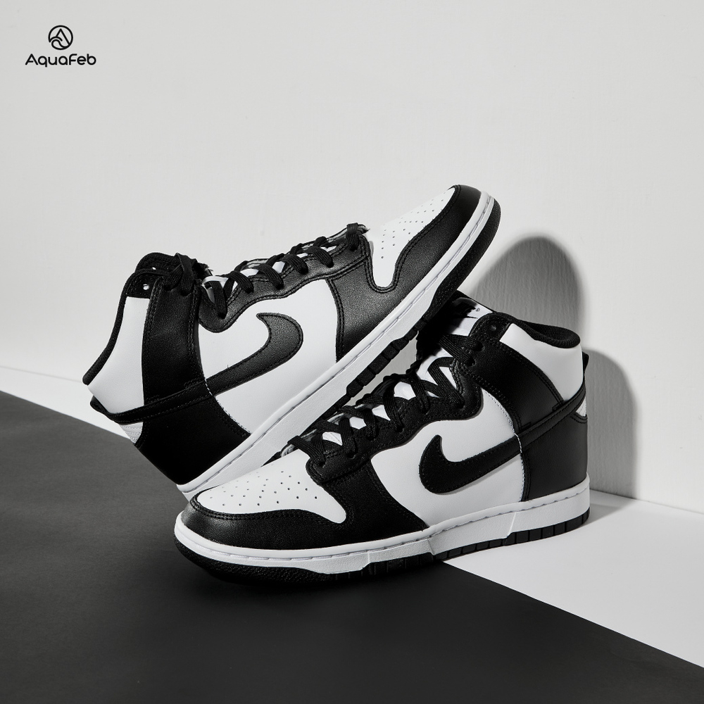 Nike Dunk High Panda 男鞋 黑色 白色 熊貓 高筒 運動 滑板鞋 休閒鞋 DD1399-105