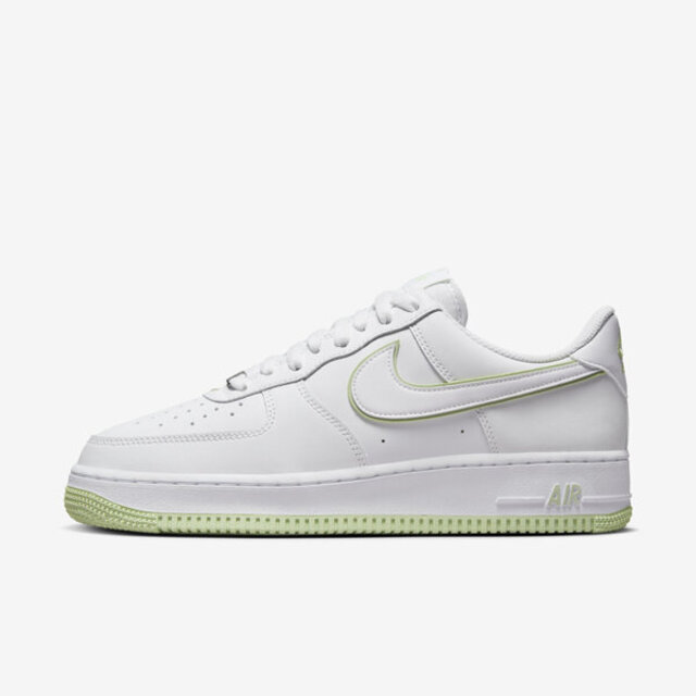 Nike Air Force 1 '07 [DV0788-105 男 休閒鞋 運動 經典 低筒 AF1 白 哈密瓜綠