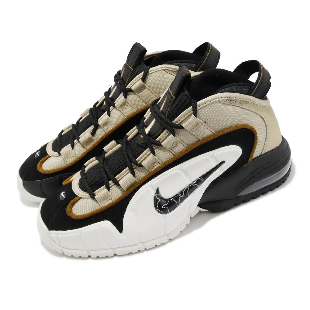 Nike 耐吉 休閒鞋 Air Max Penny 1 Rattan 男鞋 黑 白 卡其 哈德威 氣墊 DV7442-200