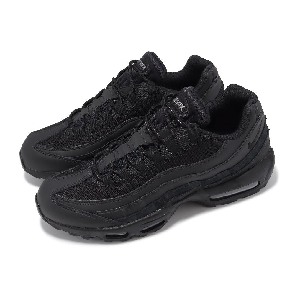 Nike 耐吉 休閒鞋 Air Max 95 Essential 男鞋 黑 全黑 復古 拼接 氣墊 全黑 運動鞋 CI3705-001