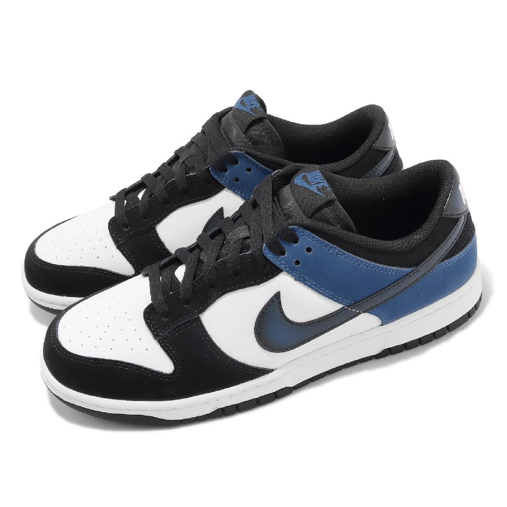 Nike 耐吉 休閒鞋 Dunk Low Retro NAS 男鞋 藍 黑 Industrial Blue 小閃電 FD6923-100
