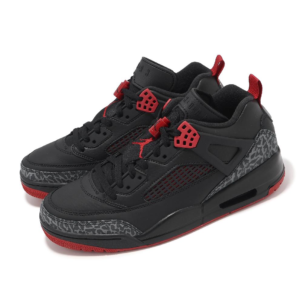 Nike 耐吉 休閒鞋 Jordan Spizike Low Bred 黑 紅 男鞋 爆裂紋 Spike Lee FQ1759-006