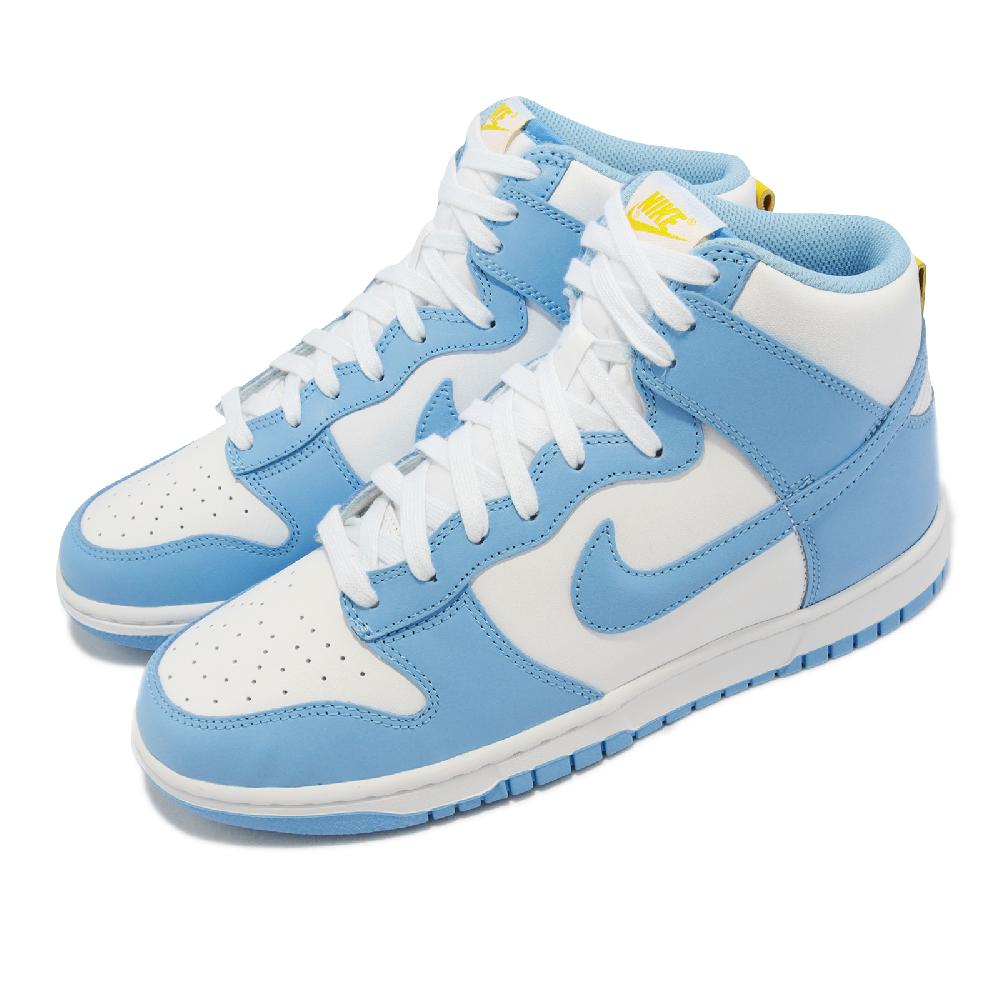 Nike 耐吉 休閒鞋 Dunk HI Retro 男鞋 白 天藍 Blue Chill 高筒 DD1399-401