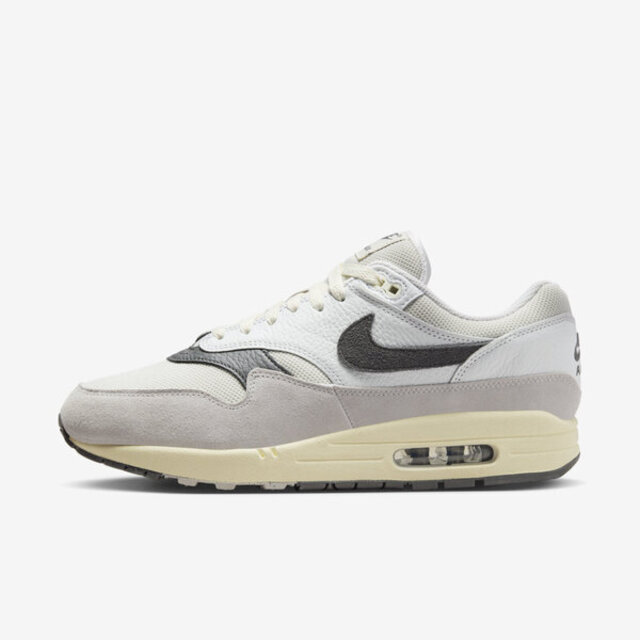 Nike Air Max 1 HJ3498-007 男 休閒鞋 運動 復古 慢跑 經典 氣墊 緩震 舒適 灰白