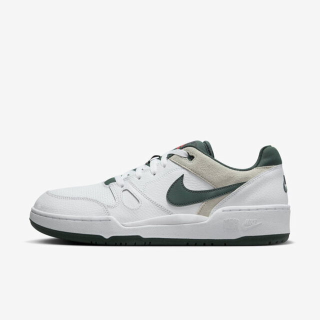 Nike Full Force LO COB HF1739-100 男 休閒鞋 運動 復古 低筒 皮革 白 深綠