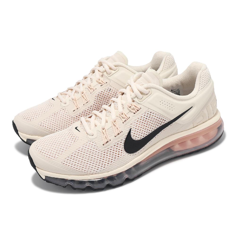 Nike 耐吉 休閒鞋 Air Max 2013 男鞋 米白 粉 氣墊 緩衝 厚底 運動鞋 HF3660-100
