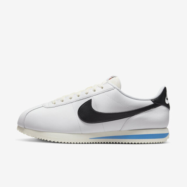 Nike Cortez DM4044-100 男女 休閒鞋 運動 經典 復古 阿甘鞋 奶油中底 皮革 穿搭 白 藍