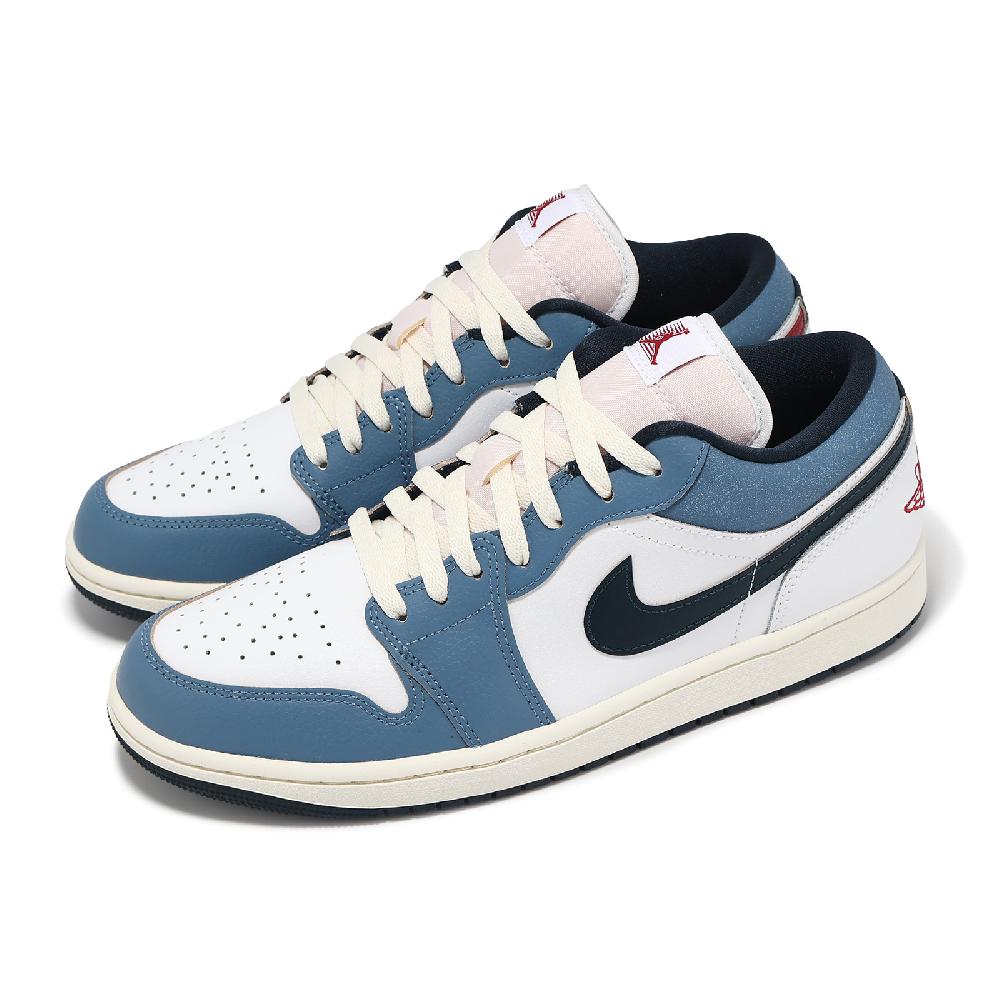 Nike 耐吉 休閒鞋 Air Jordan 1 Low SE 男鞋 藍 紅 Motion AJ1 低筒 HM3711-144