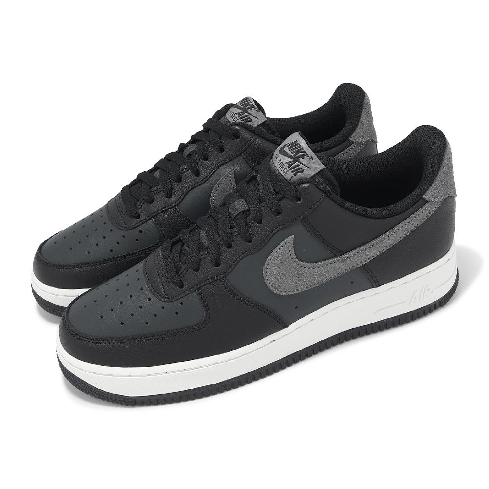 Nike 耐吉 休閒鞋 Air Force 1 07 LV8 男鞋 女鞋 黑 灰 AF1 經典 FJ4170-004