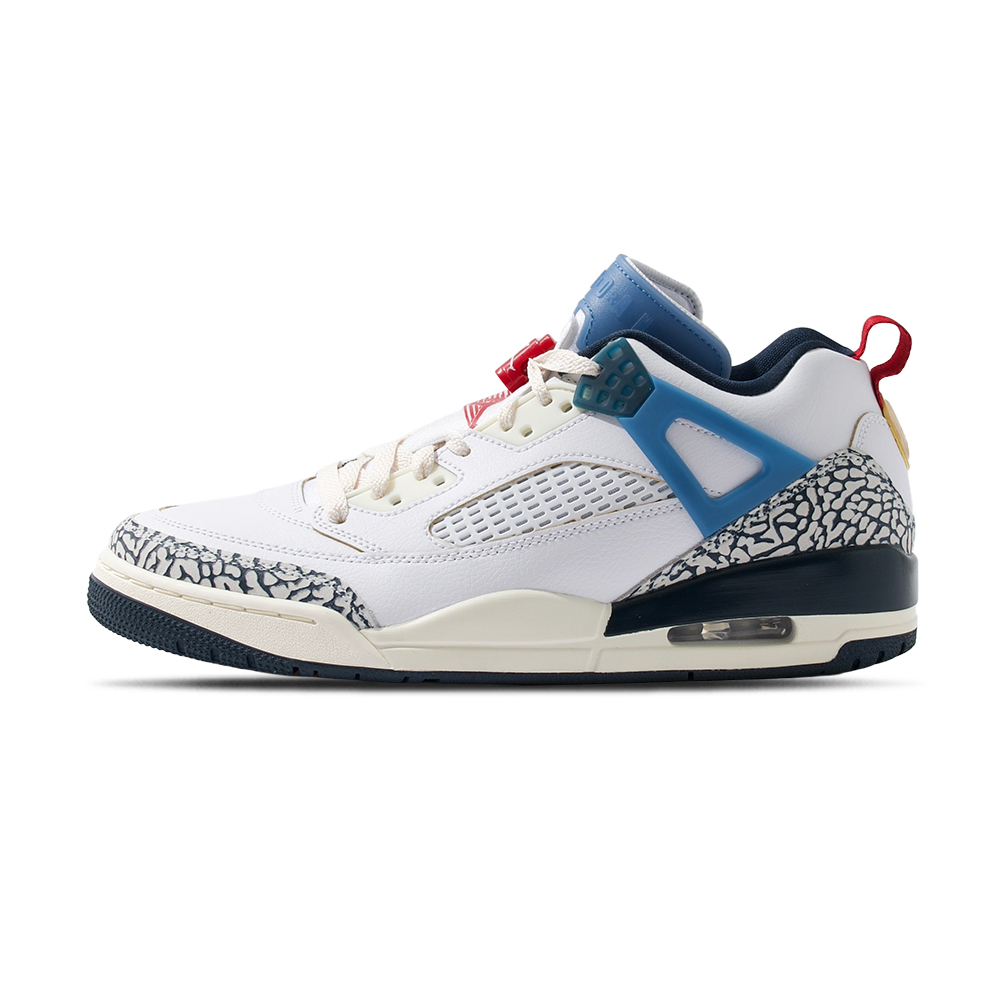 Nike Jordan Spizike Low 男 藍白紅 喬丹 爆裂紋 籃球 運動 休閒鞋 HM3712-164