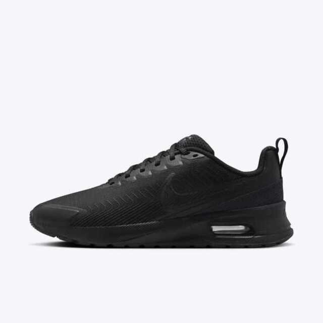 Nike Air Max Nuaxis [FD4329-004 男 休閒鞋 運動 慢跑 基本款 透氣 氣墊 緩震 全黑