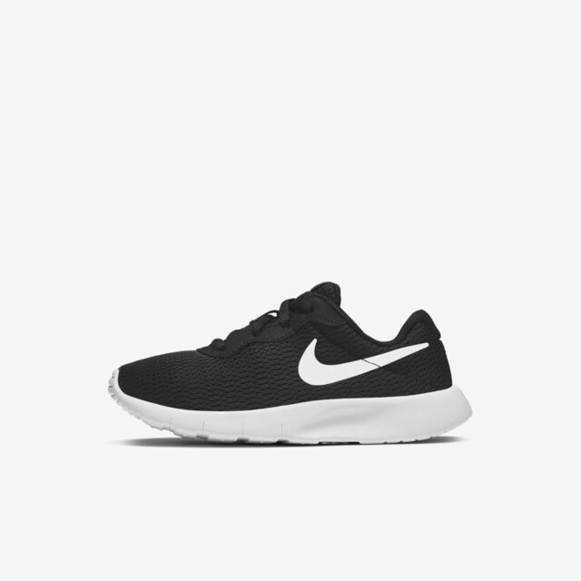 Nike Tanjun PS [818382-011 中童鞋 運動 休閒 單純 舒適 柔軟 透氣 貼合 穿搭 黑 白