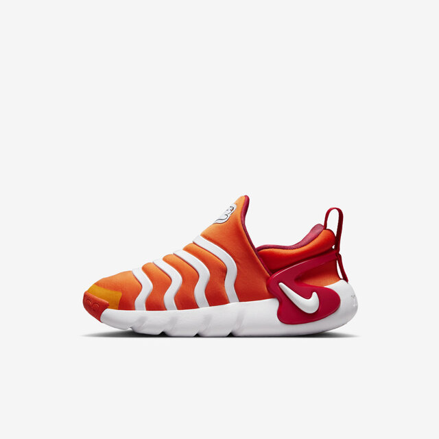 Nike Dynamo Go SE PS [FD4633-811 中童 休閒鞋 運動 毛毛蟲鞋 套穿式 輕量 兔子 橘