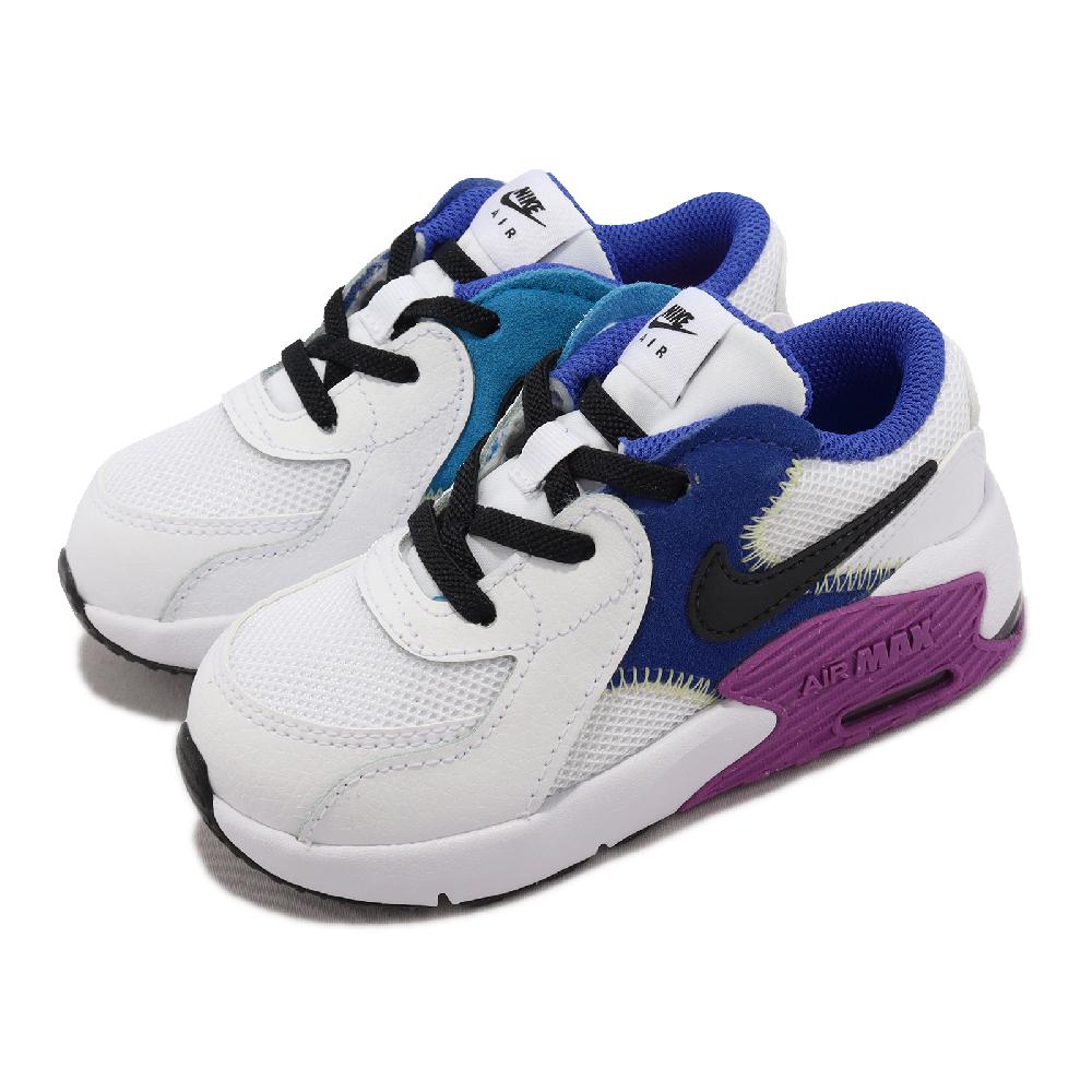 Nike 童鞋 Air Max Excee TD 小童 白 藍 紫 學步鞋 氣墊 小朋友 親子鞋 CD6893-117