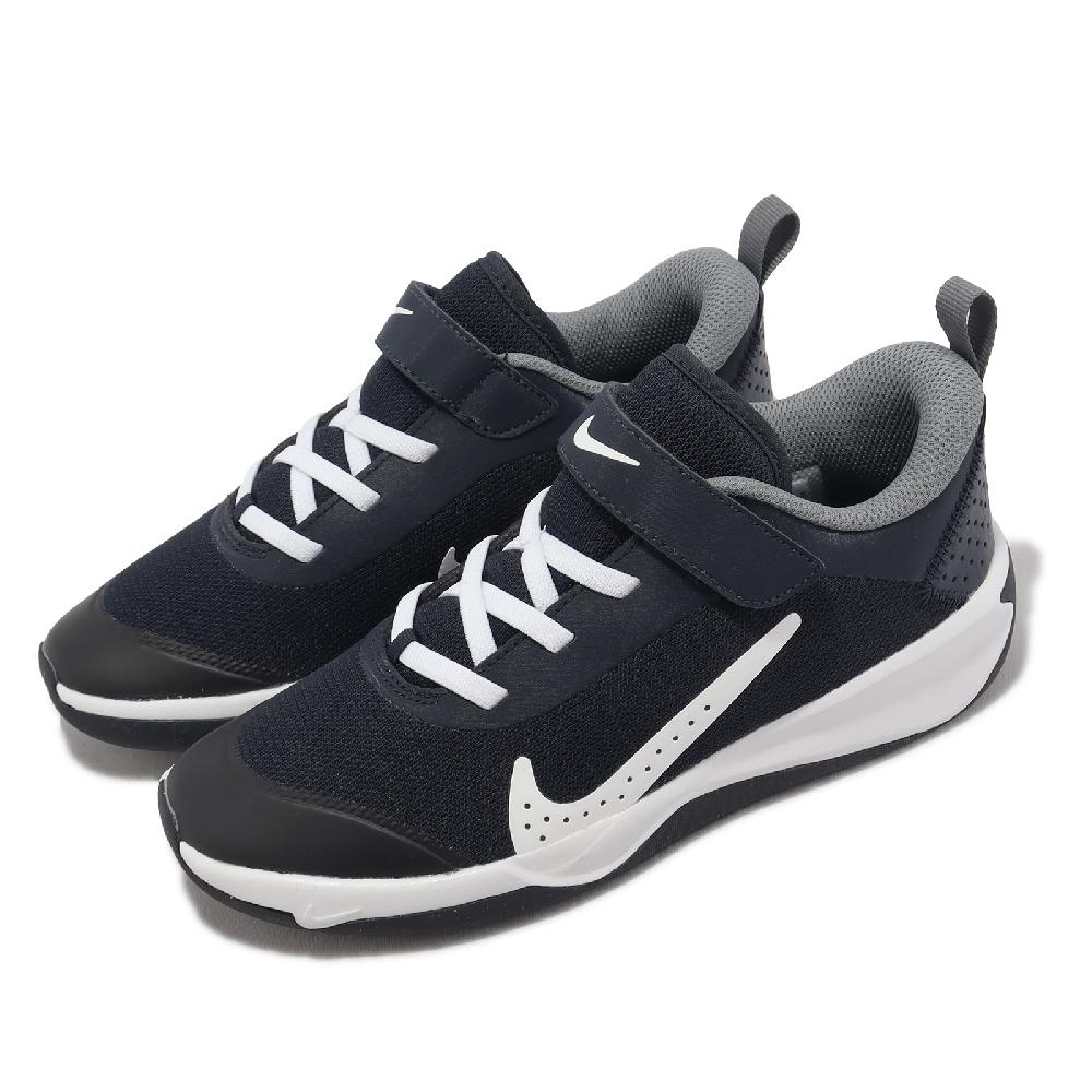 Nike 耐吉 排球鞋 Omni Multi Court PS 中童 小朋友 深藍 白 運動鞋 DM9026-402
