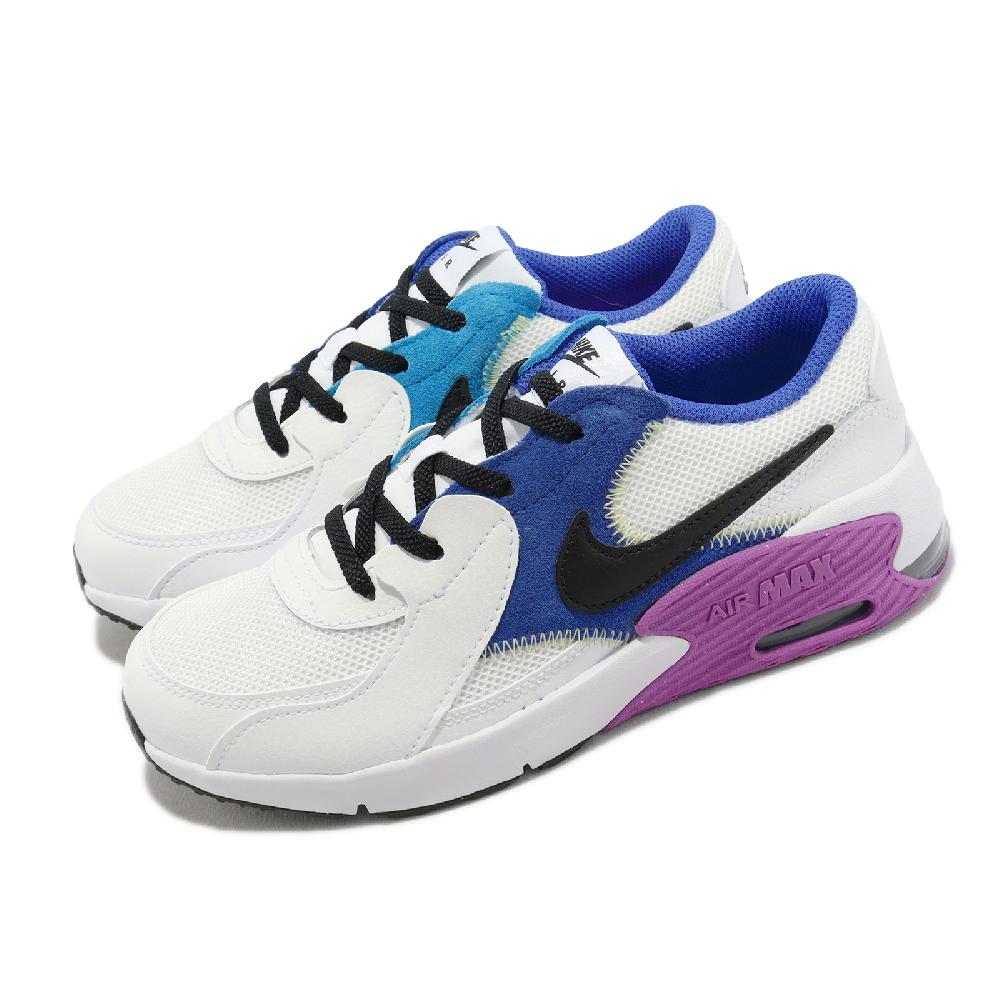 Nike 耐吉 童鞋 Air Max Excee PS 中童 白 紫 藍 小朋友 氣墊 緩震 休閒鞋 CD6892-117