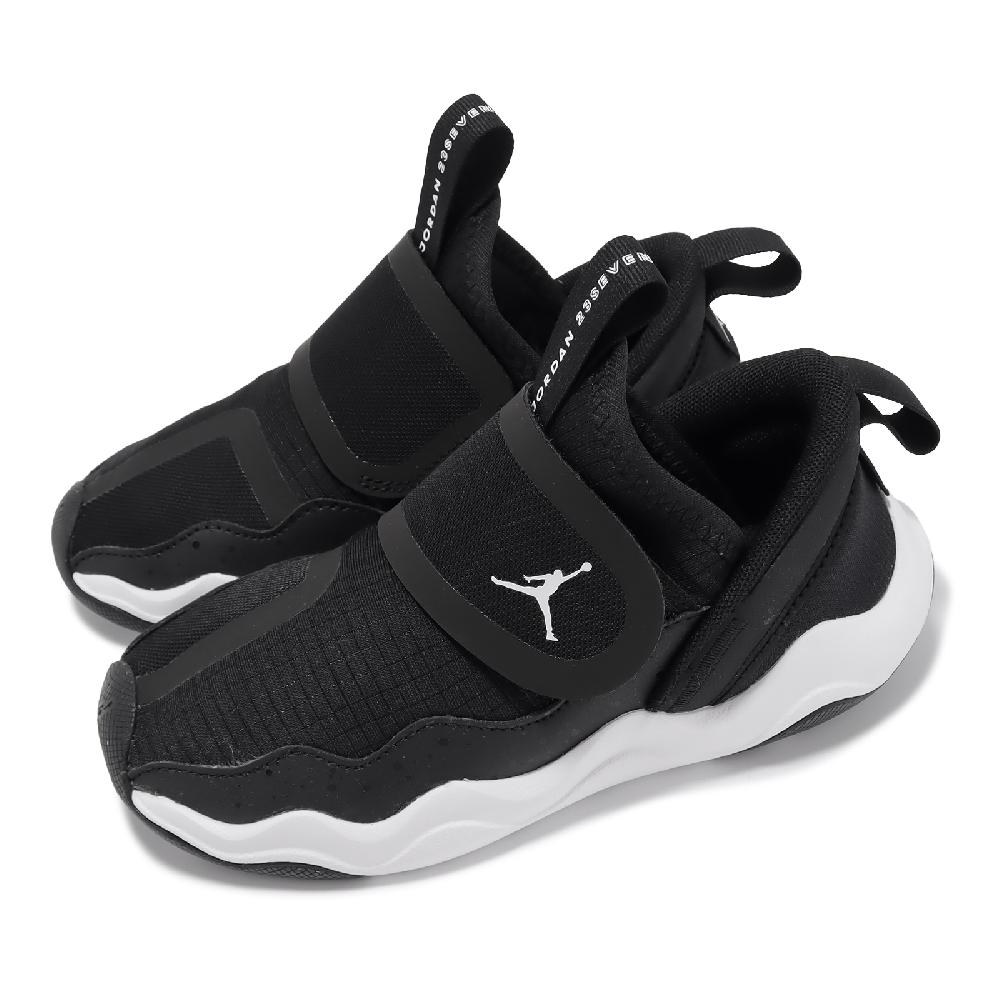 Nike 耐吉 童鞋 Jordan 23/7 PS 中童 小朋友 黑 白 無鞋帶 魔鬼氈 運動鞋 DQ9293-001