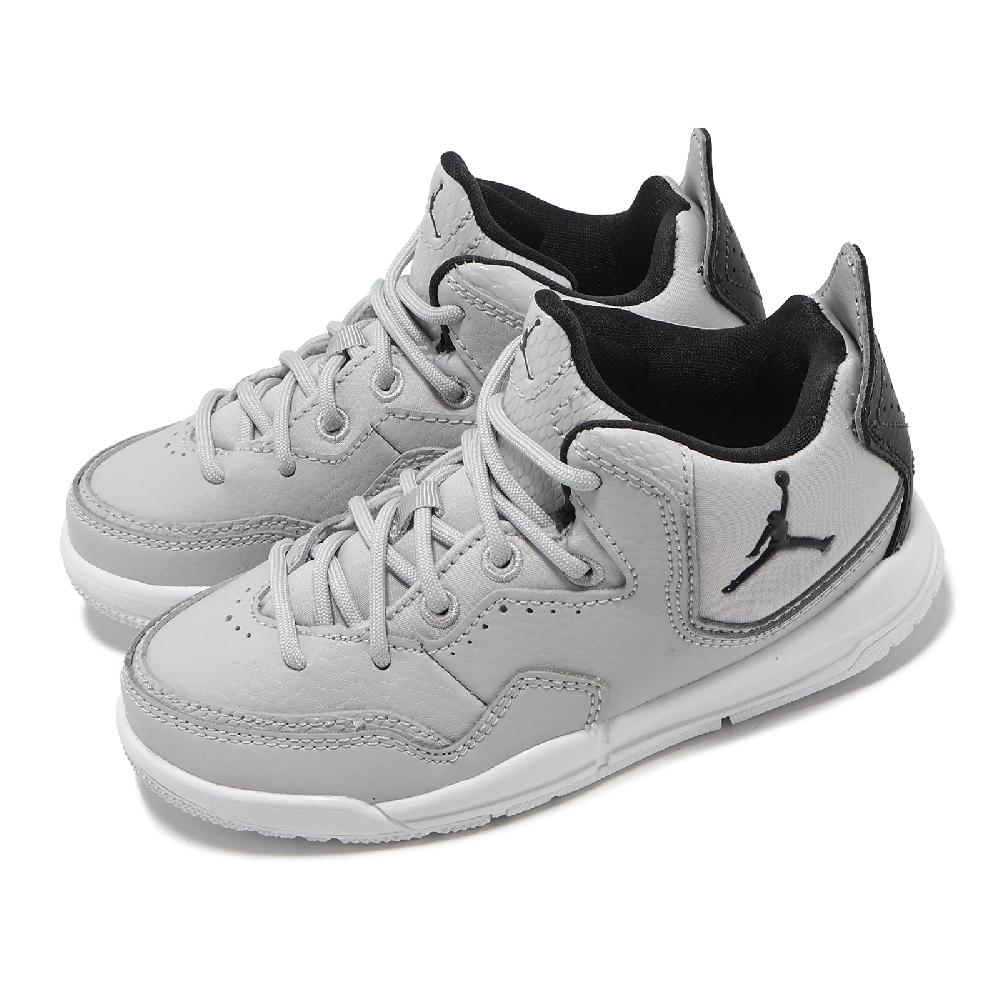 Nike 耐吉 童鞋 Jordan Courtside 23 PS 灰 黑 中童 小朋友 喬丹 休閒鞋 AQ7734-002