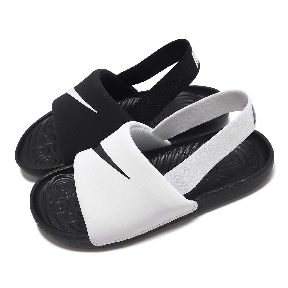 Nike 耐吉 涼鞋 Kawa Slide BT 小童 白 黑 童鞋 寶寶 學步鞋 DM0974-100
