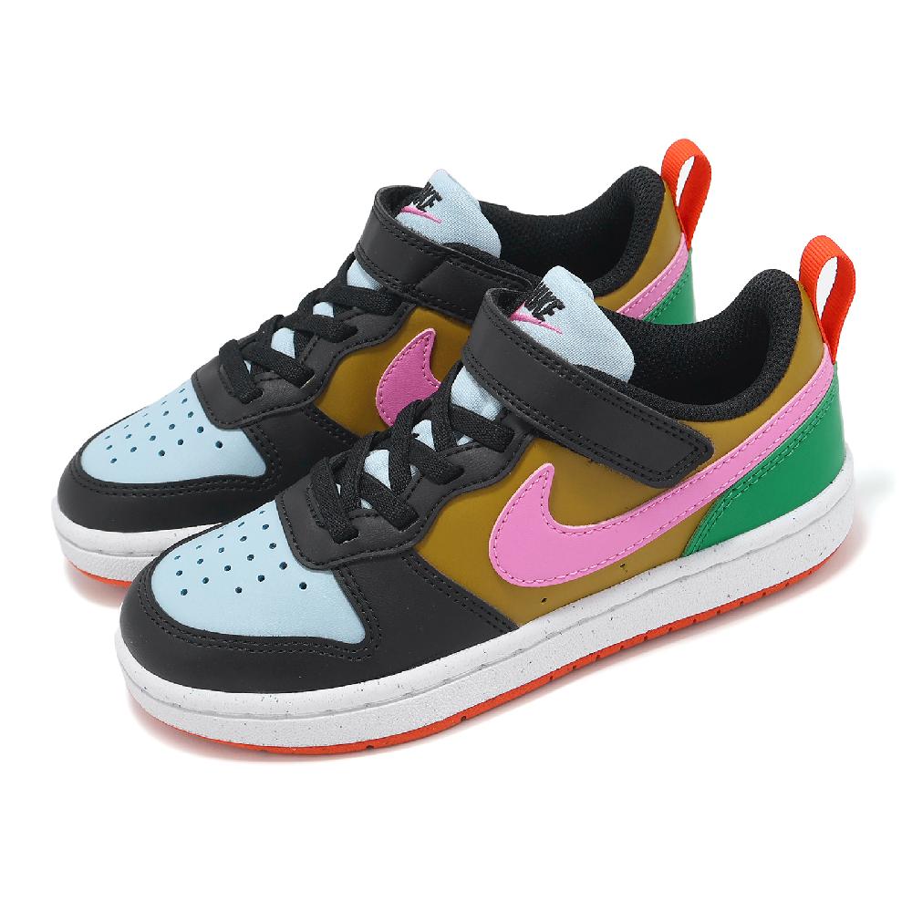 Nike 耐吉 休閒鞋 Court Borough Low Recraft PS 中童 魔鬼氈 小朋友 DV5457-004