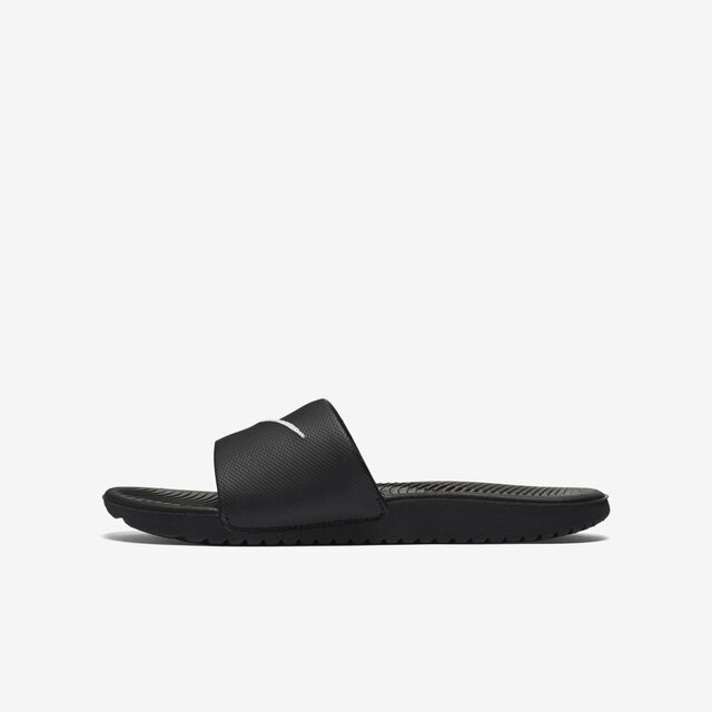 Nike Kawa Slide GS/PS [819352-001 童鞋 運動 休閒 拖鞋 涼鞋 雨天 海邊 黑白