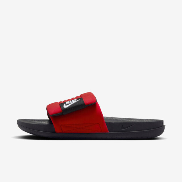 Nike Offcourt Adjust Slide [DQ9624-600 男 涼拖鞋 運動 休閒 魔鬼氈 黑紅