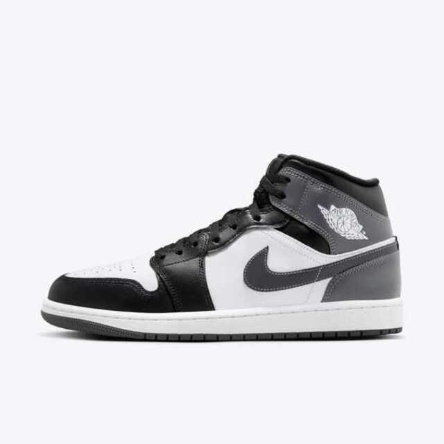 Nike Air Jordan 1 Mid DQ8426-001 男 休閒鞋 運動 喬丹 中筒 AJ1 黑灰白