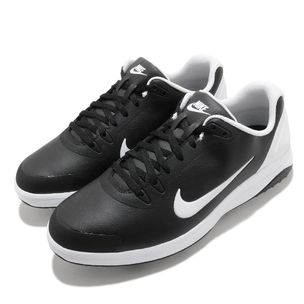 Nike 高爾夫球鞋 Infinity Golf 寬楦 男鞋 避震 包覆 皮革 運動 球鞋 黑 CT0535-001