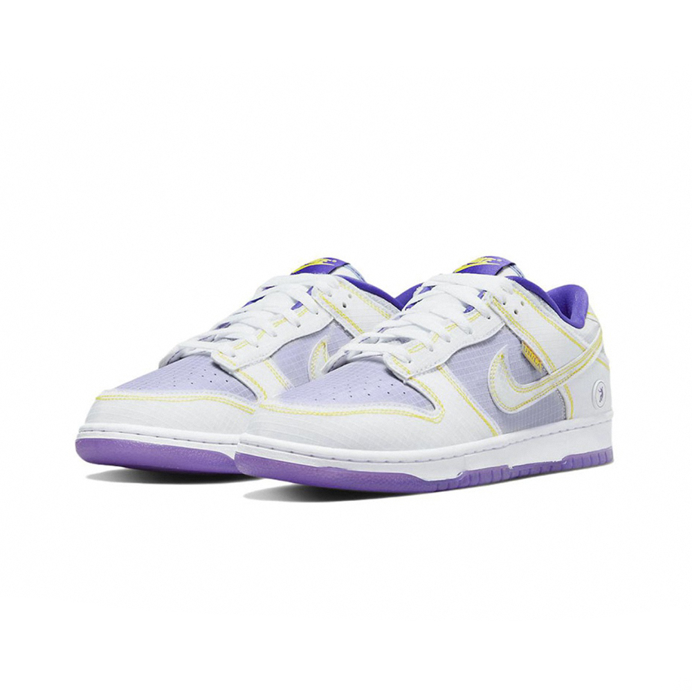 Union LA x Nike Dunk Low Court Purple 網格 白紫 休閒鞋 DJ9649-500