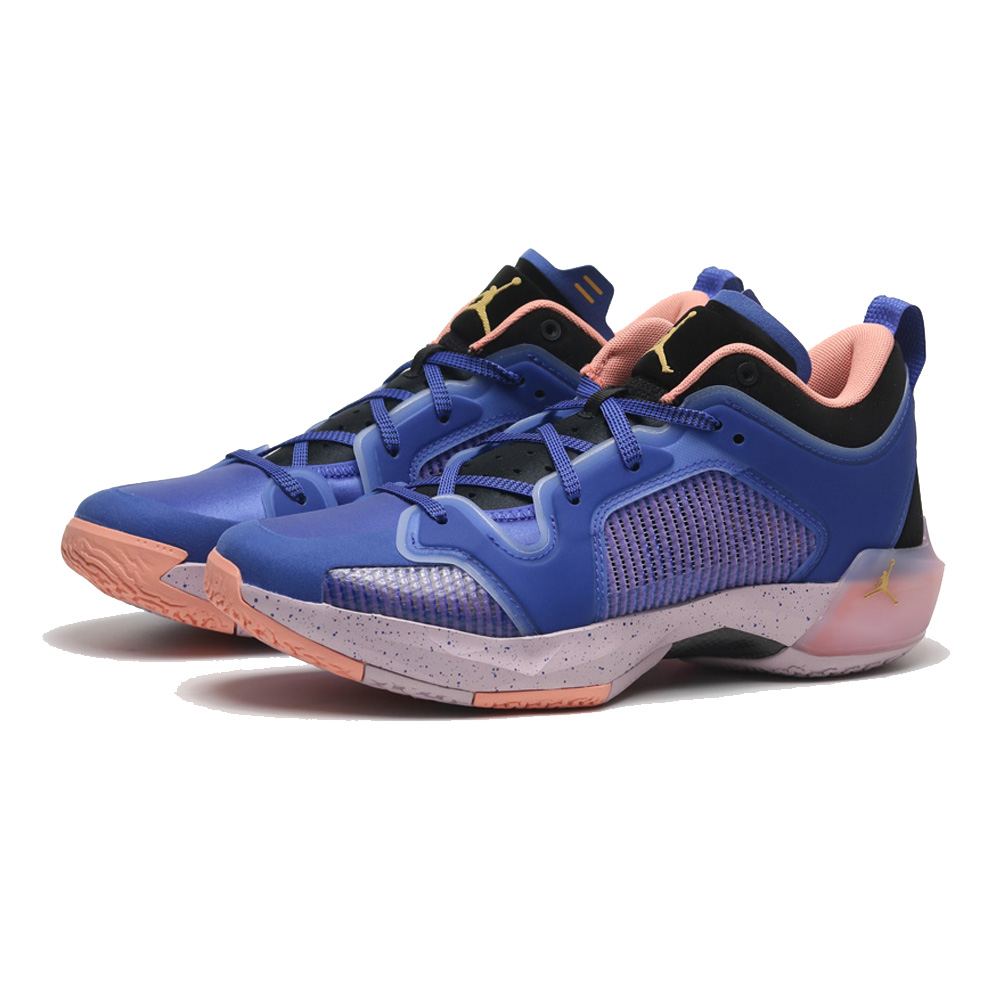NIKE 籃球鞋 AIR JORDAN XXXVII LOW PF 37 藍粉紅 喬丹 男 DQ4123-400