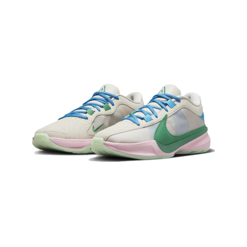 Nike Zoom Freak 5 EP 籃球鞋 粉綠藍 DX4996-100