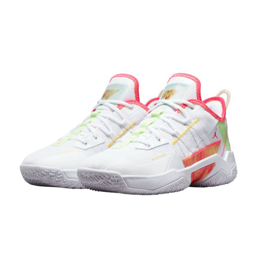 Nike Jordan One Take Ii PF 籃球鞋 白粉紅 CW2458-163