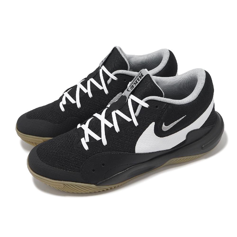 Nike 耐吉 排球鞋 Hyperquick 男鞋 黑 白 透氣 輕量 支撐 室內運動 羽排鞋 運動鞋 FN4678-001