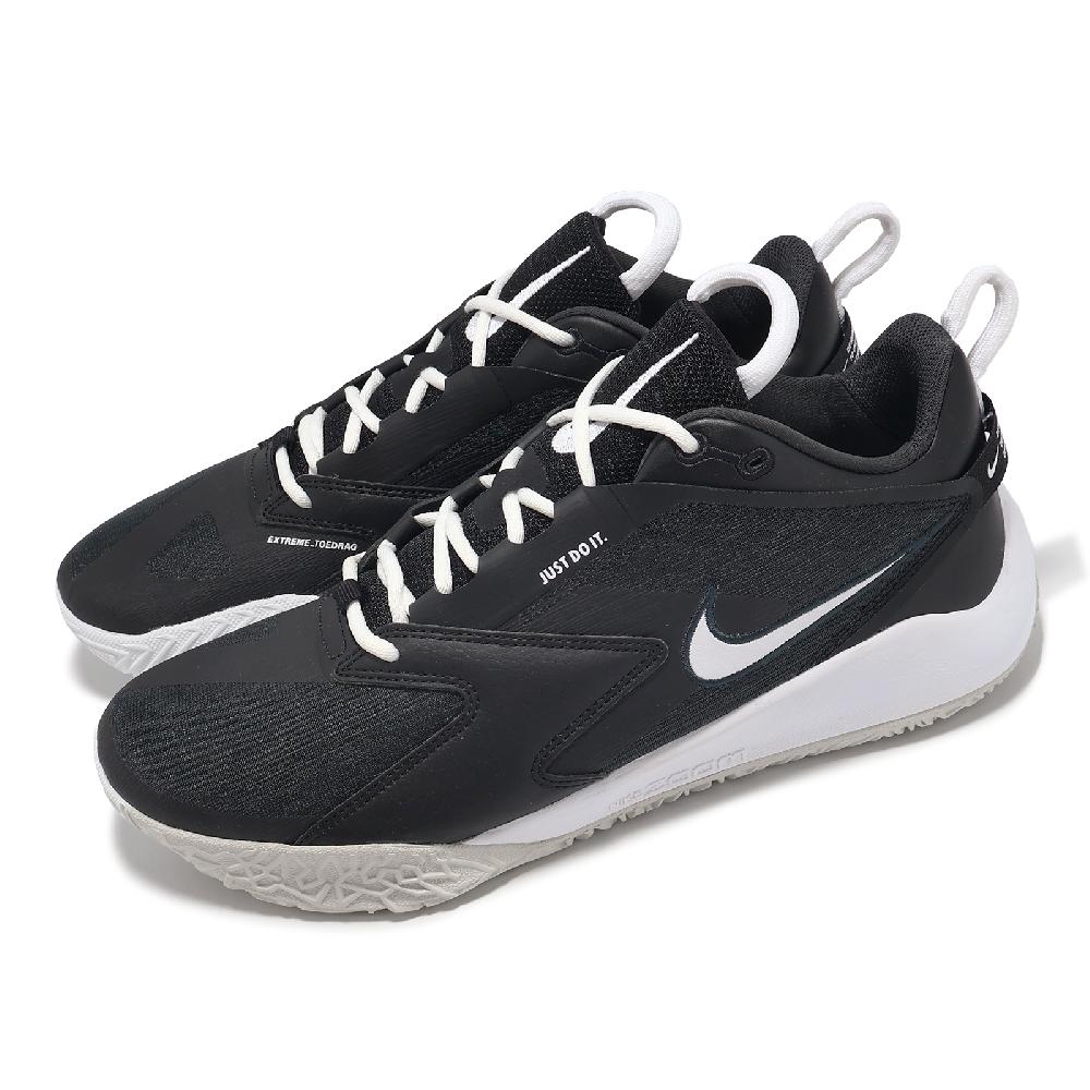 Nike 耐吉 排球鞋 Air Zoom HyperAce 3 男鞋 女鞋 黑 白 緩衝 室內運動 羽排鞋 運動鞋 FQ7074-002