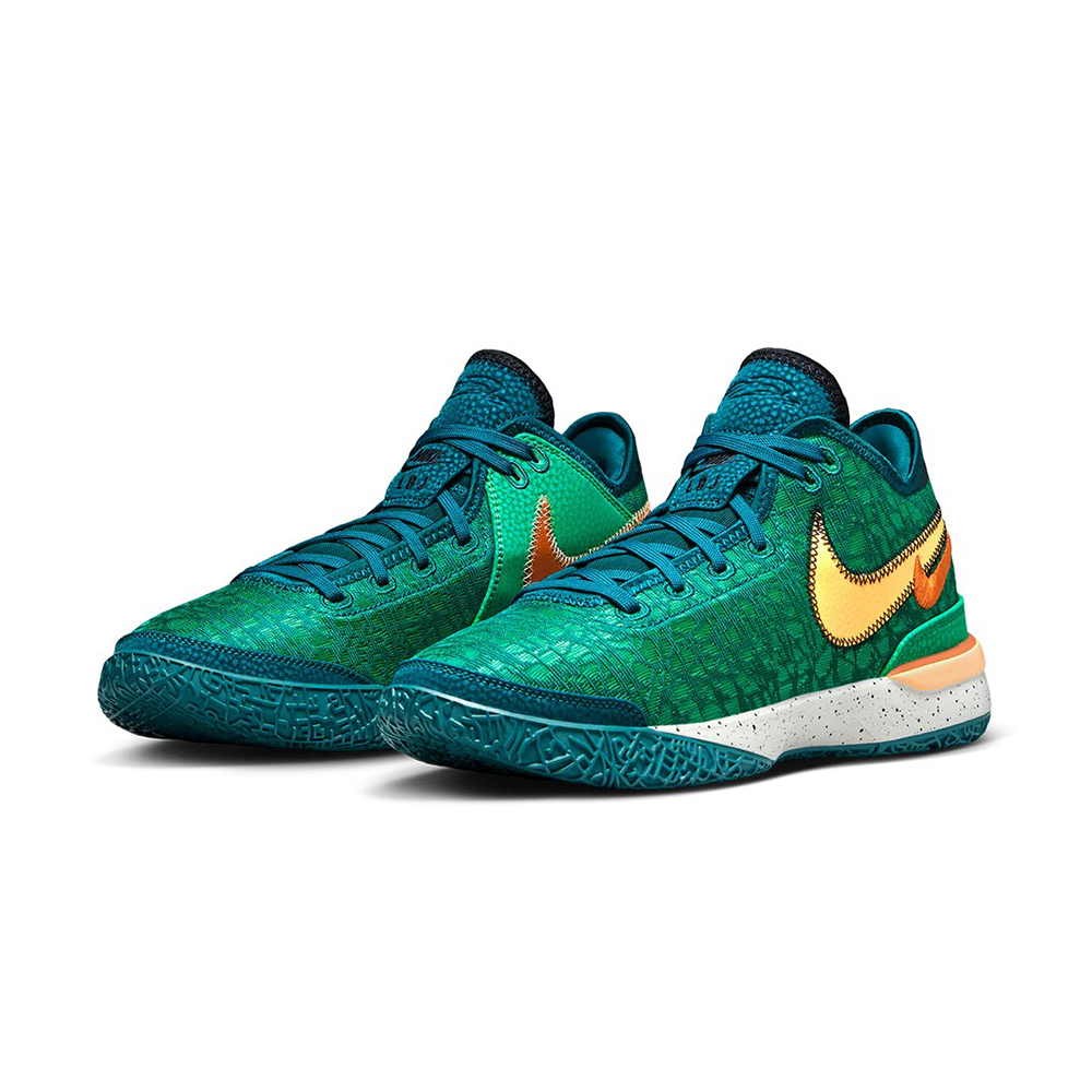 Nike Zoom LeBron NXXT Gen EP 實戰籃球鞋 綠金勾 男鞋 運動鞋 DR8788-301