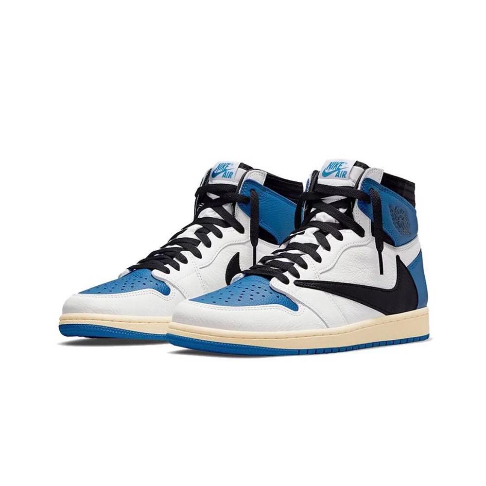 Travis Scott x Fragment x Air Jordan 1 OG 高筒閃電倒勾 男碼 DH3227-105