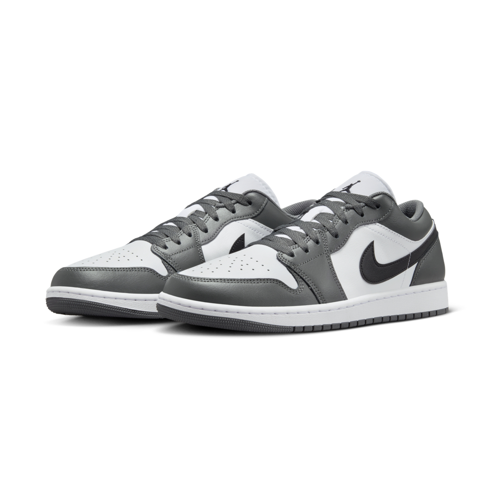Air Jordan 1 Low 鐵灰黑 經典 復古 百搭 低筒 休閒鞋 男鞋 553558-152