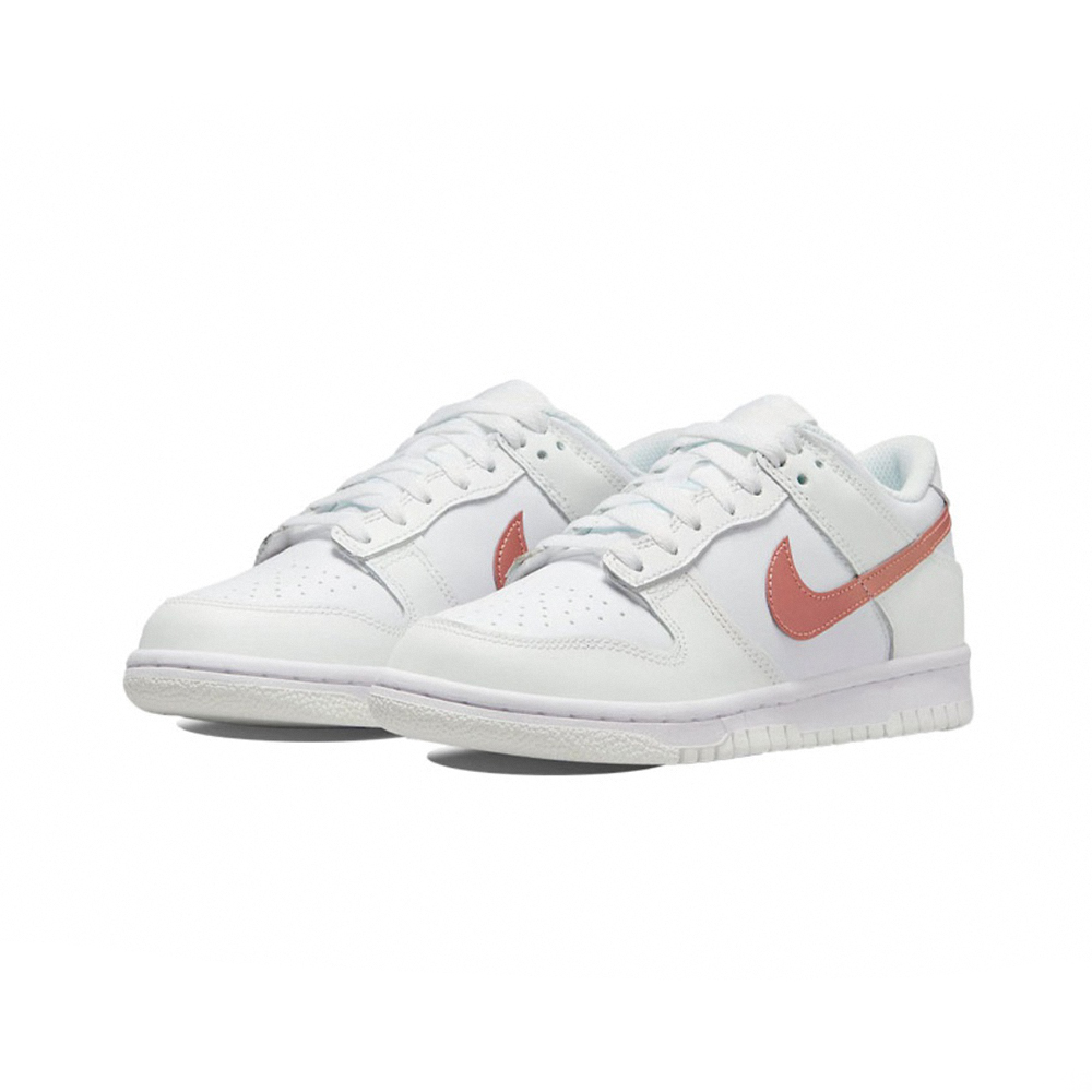 Nike Dunk Low White Pink 白粉 乾燥玫瑰粉勾 DH9765-100