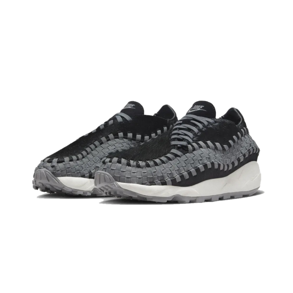 Nike Air Footscape Woven Black and Smoke Grey 黑灰馬毛 FB1959-001
