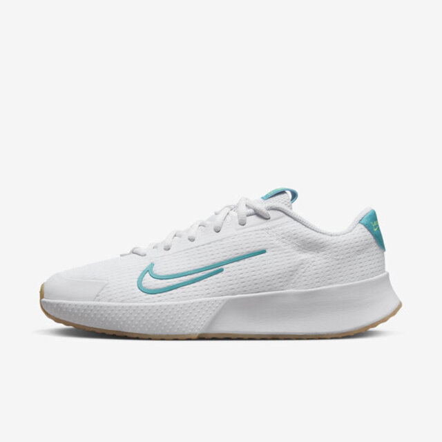 Nike W Vapor Lite 2 HC [DV2019-103 女 網球鞋 運動 比賽 訓練 硬地 白 藍綠