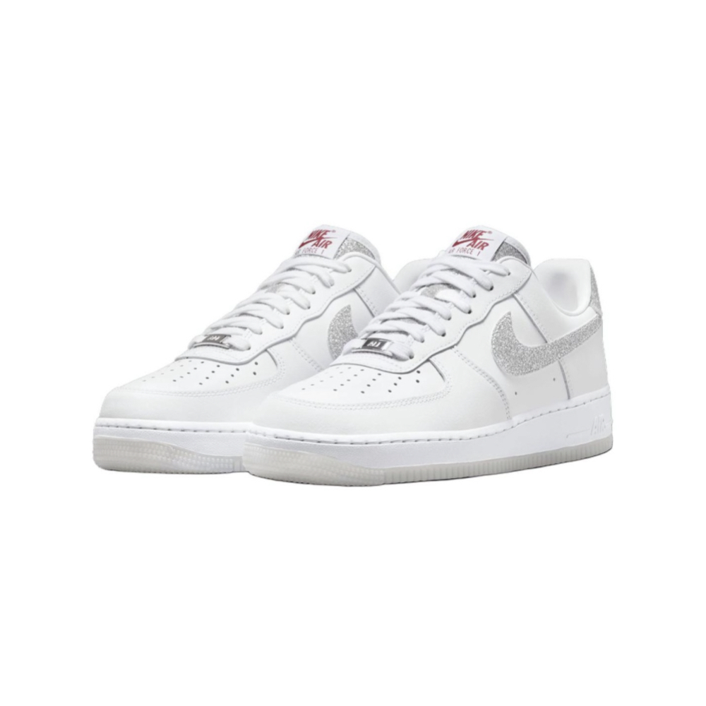 W Nike Air Force 1 07 LX 鑽石銀 細閃晶鑽 休閒鞋 女鞋 HQ3461-191