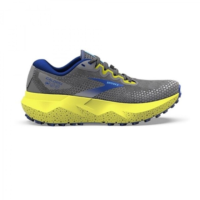 Brooks Caldera 6 [1103791D050 男 慢跑鞋 登山 越野 戶外 火山口系列6代 穩定 灰 藍