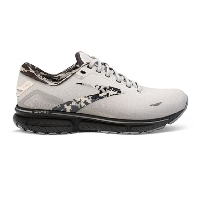 Brooks Ghost 15 [1103931D149 男 慢跑鞋 運動 路跑 訓練 避震緩衝象限 舒適 輕量 灰白